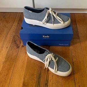 Keds Denim Platform Sneakers
